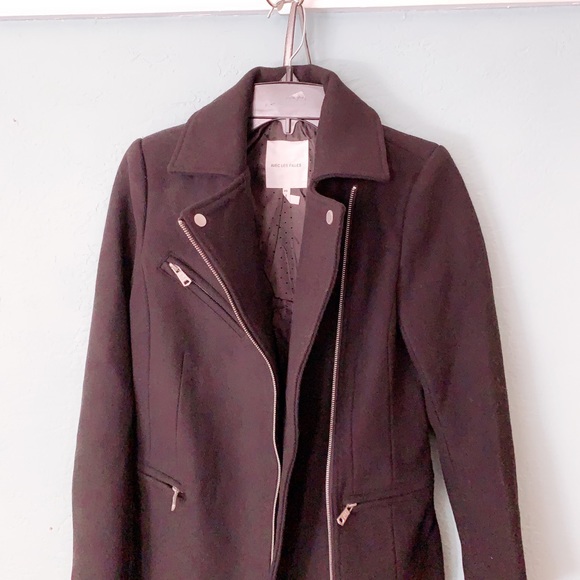 AVEC LES FILLES Wool Blend Twill Coat - Picture 5 of 7